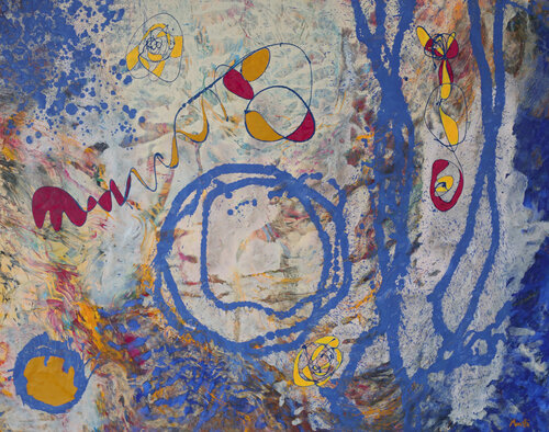 Ultramarin par Maria Moretti, Peinture en vente sur Singulart