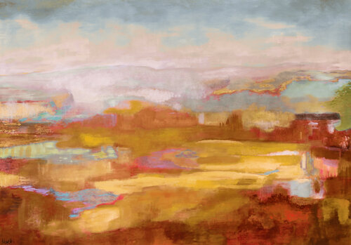 Greetings from Italy - Landschaft van Maria Moretti, Schilderij te koop op Singulart