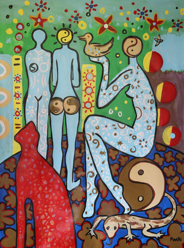 Feng Shui Session by Maria Moretti, Painting for Sale on Singulart