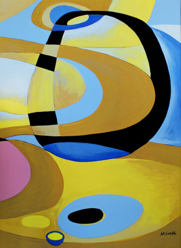 Retro 1 di Maria Moretti, Pittura in vendita su Singulart