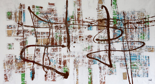 Serenade des Glücks van Maria Moretti, Schilderij te koop op Singulart