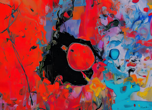 Inner fire van Maria Moretti, Schilderij te koop op Singulart