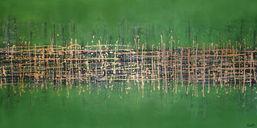 Green loves gold Maria Moretti