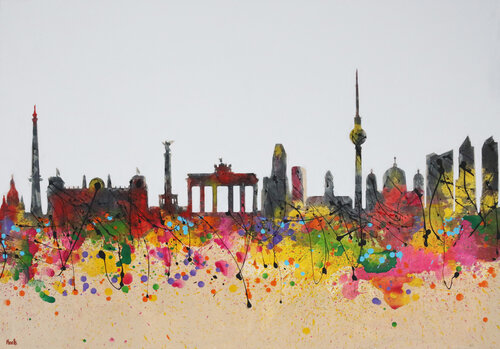 Hello Berlin ! de Maria Moretti, Pintura a la venta en Singulart