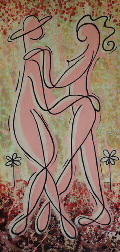 Danse de amour van Maria Moretti, Schilderij te koop op Singulart