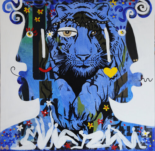 Wild boys by Maria Moretti, Painting for Sale on Singulart