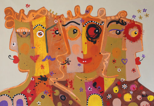 Clever minds di Maria Moretti, Stampa in vendita su Singulart