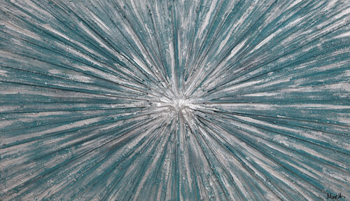 Silver star by Maria Moretti, 회화 for Sale on Singulart