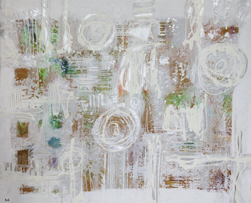 Silver white Maria Moretti