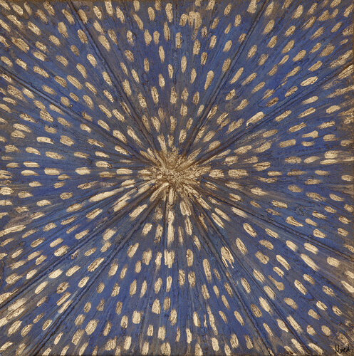 Blue star von Maria Moretti, Malerei kaufen auf Singulart