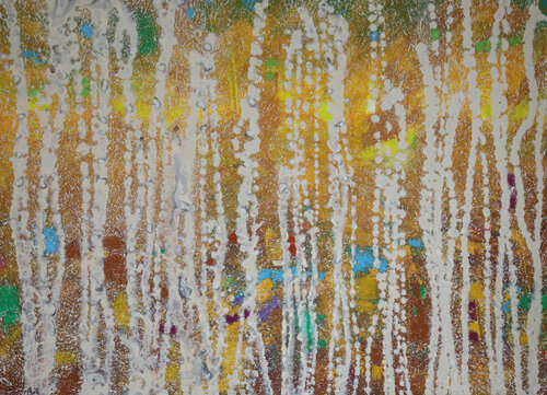 Ritmo en beige di Maria Moretti, Pittura in vendita su Singulart