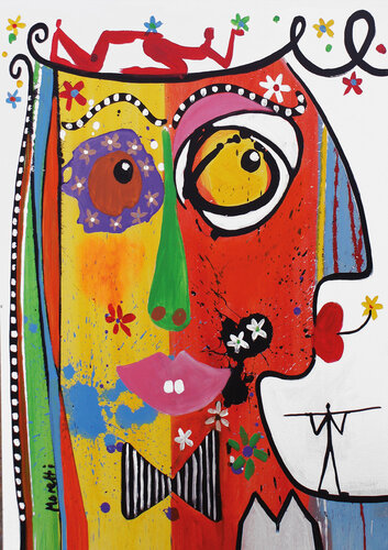 Small head 2 by Maria Moretti, Print for Sale on Singulart