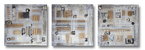 Golden signs van Maria Moretti, Schilderij te koop op Singulart