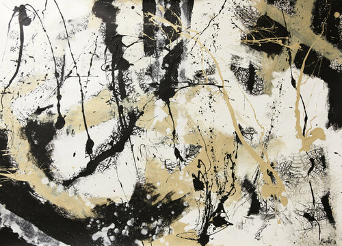 Under cover par Maria Moretti, Peinture en vente sur Singulart