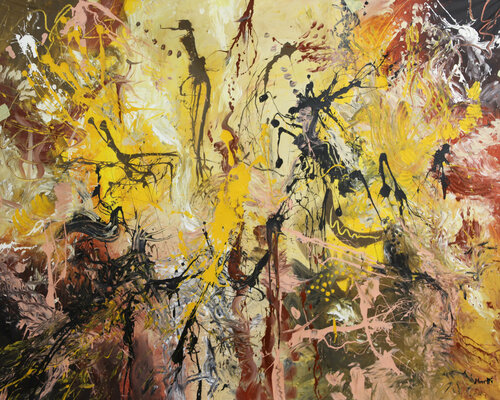 Wild time par Maria Moretti, Peinture en vente sur Singulart