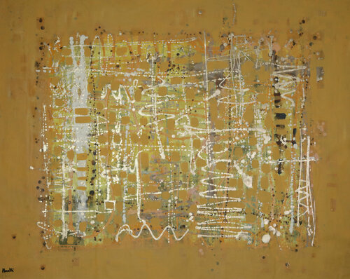 Ocra zuccherata par Maria Moretti, Peinture en vente sur Singulart