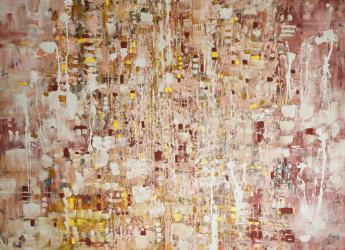 Brown Story par Maria Moretti, Peinture en vente sur Singulart