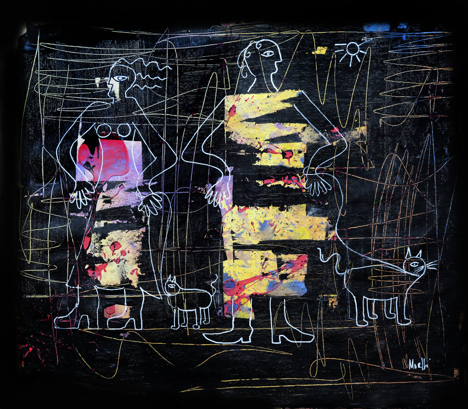Black sketch 2 Maria Moretti