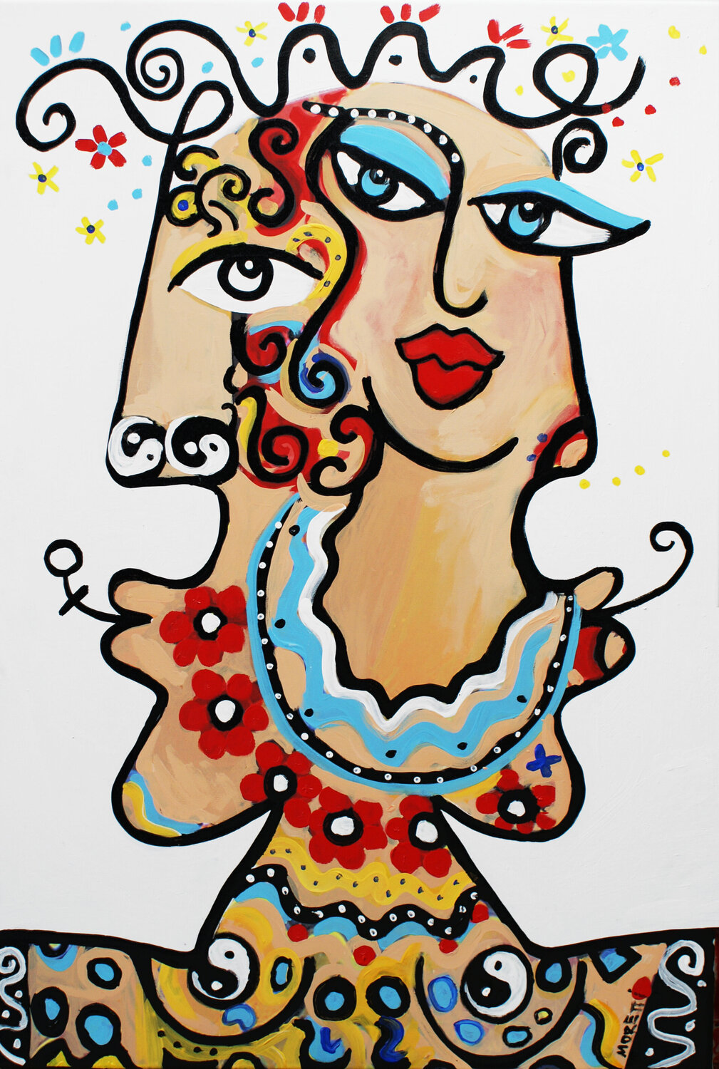 She is in his mind Maria Moretti