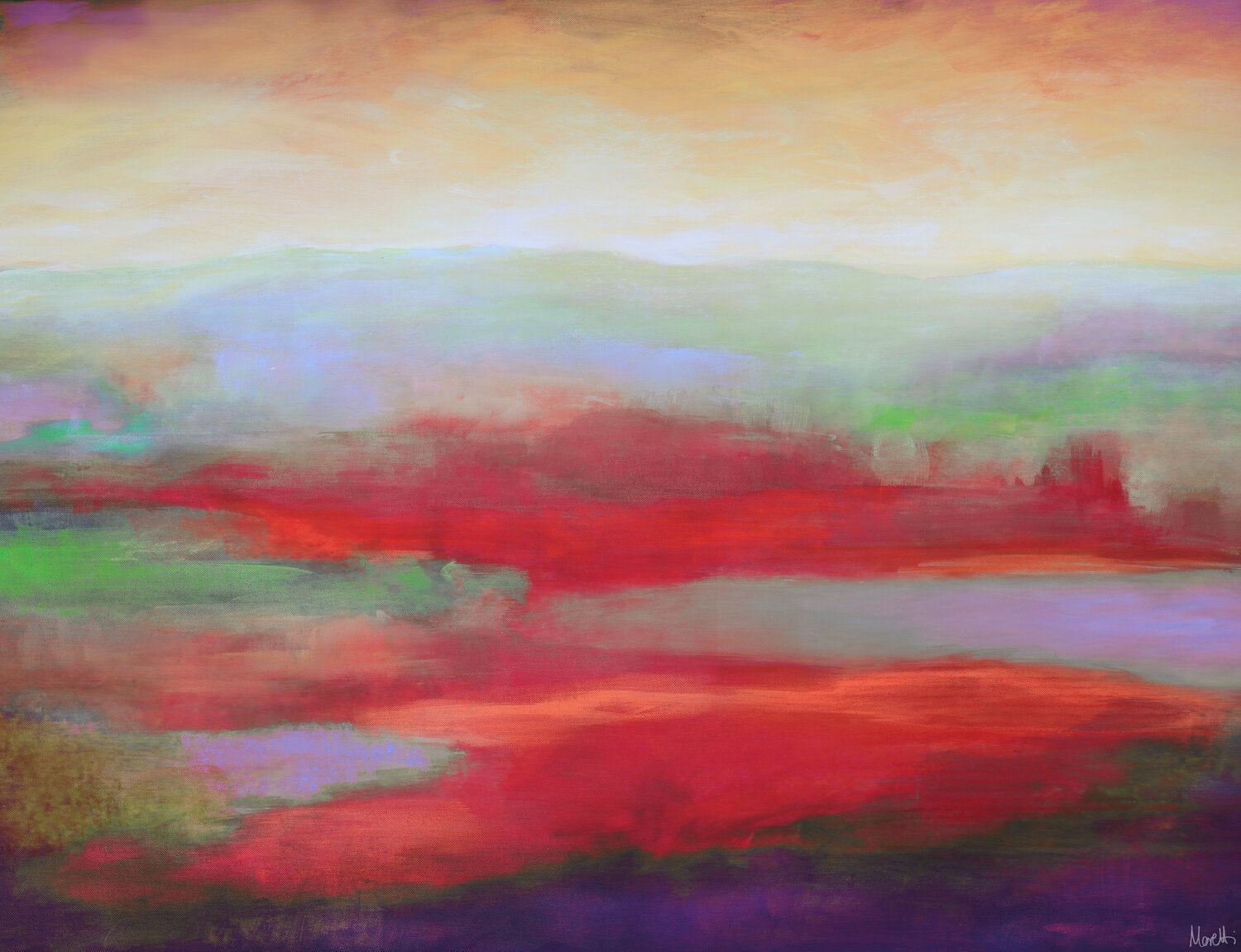 Romantic landscape Maria Moretti