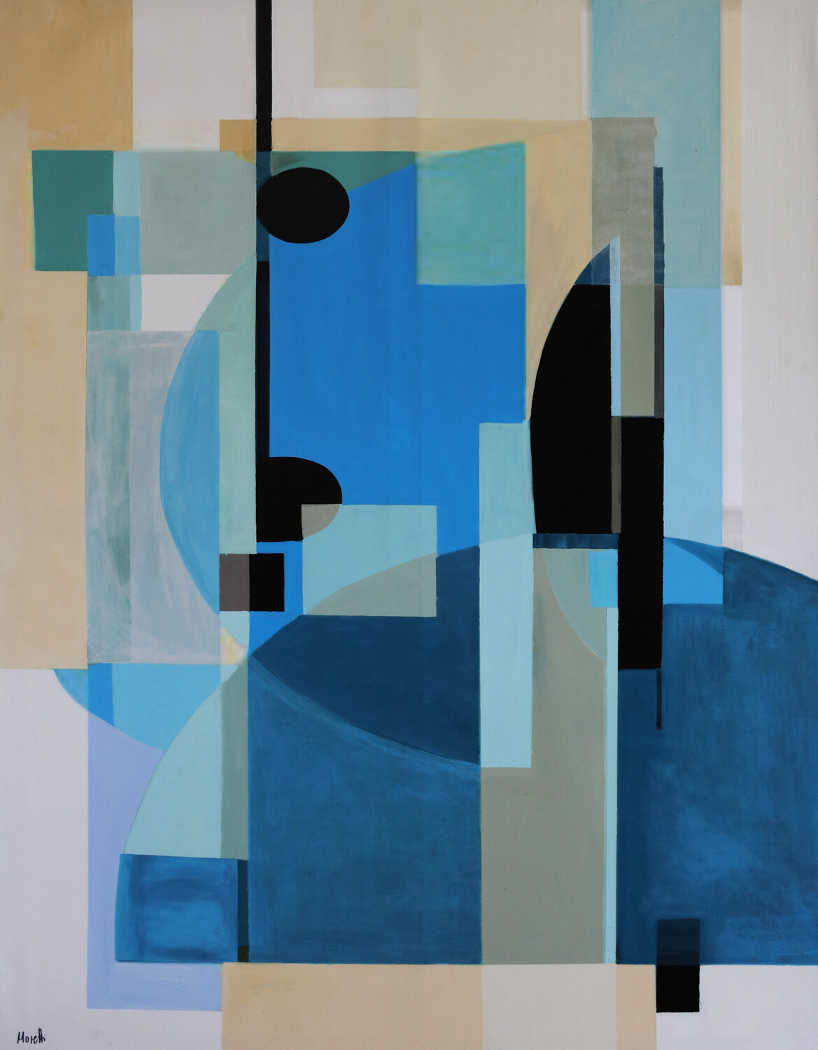 Play with blue Maria Moretti