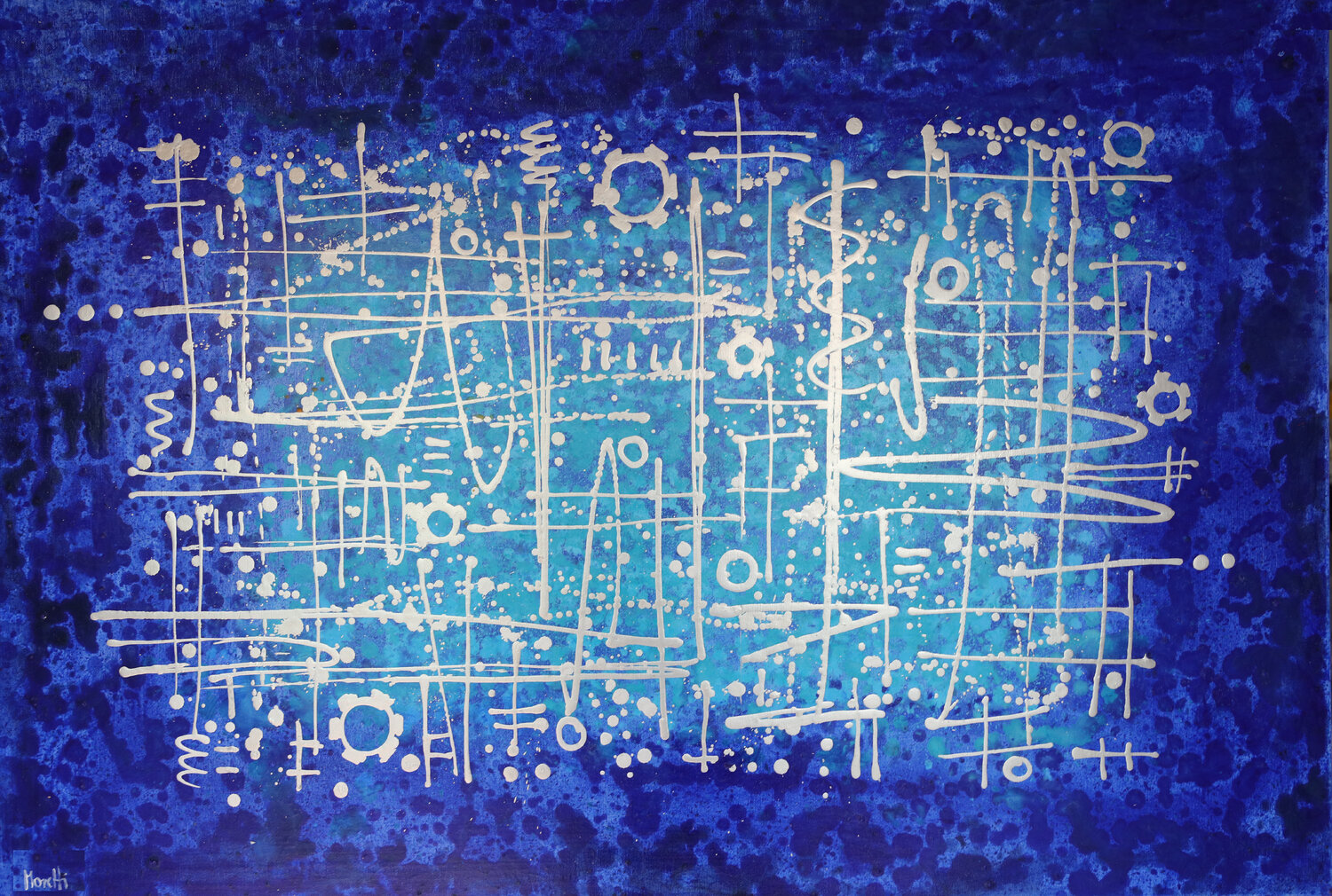 Ultramarin blue Maria Moretti