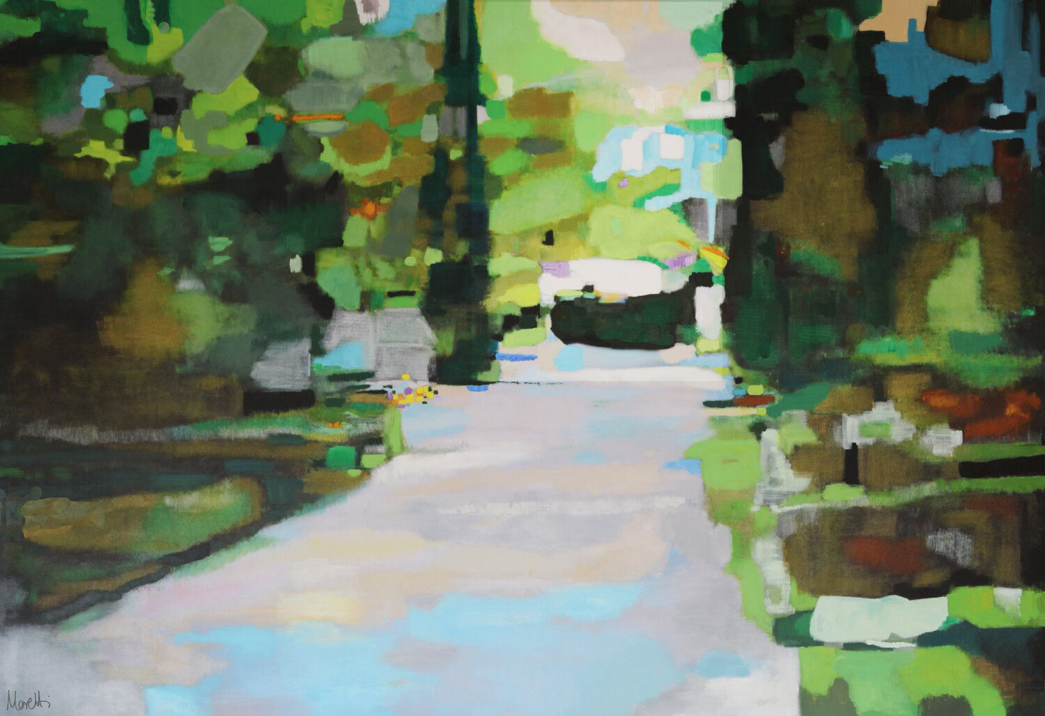 Castle park - Landschaft Maria Moretti