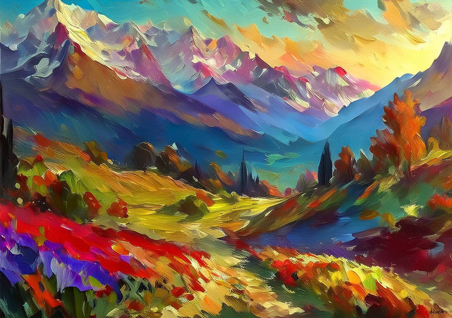 mountain love Maria Moretti