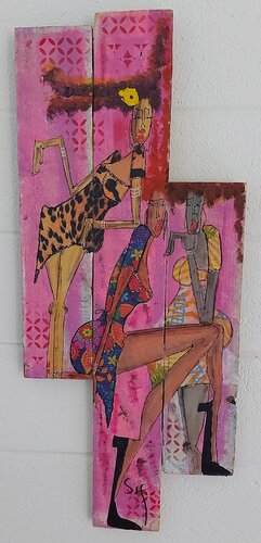 Pose toujours, tu m'intéresses by Sig, 기타 매체 for Sale on Singulart