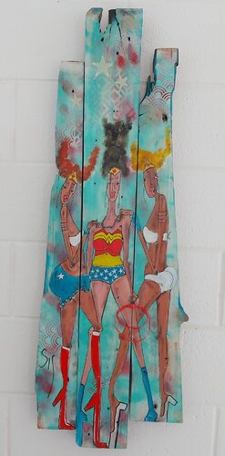 The power of women by Sig, 기타 매체 for Sale on Singulart