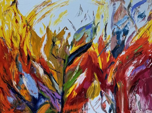 Bright life van Sabina Nealon, Schilderij te koop op Singulart