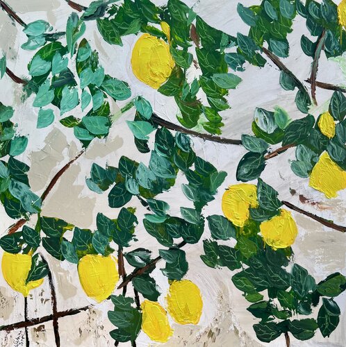 Lemon tree di Sabina Nealon, Pittura in vendita su Singulart