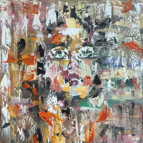 Dreamland Woman’s portrait original von Sabina Nealon, Malerei kaufen auf Singulart
