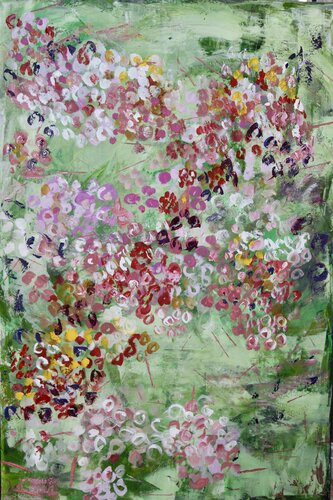 In the language of Flowers di Sabina Nealon, Pittura in vendita su Singulart