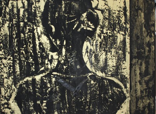 Woman in the shadow von Sabina Nealon, Malerei kaufen auf Singulart
