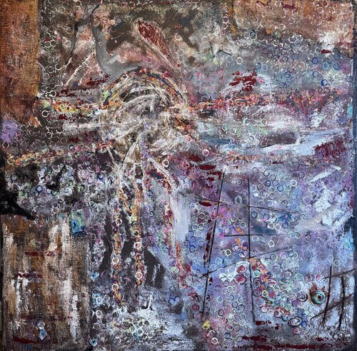Palimpsest of Lights de Sabina Nealon, Pintura a la venta en Singulart