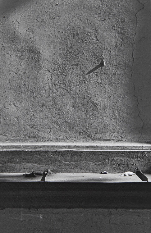Silent Prague - Fragment of Fading, digital copy of the silver gelatin print from 1970s Marek Boguszak