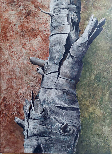 TOTEM by Francis Duval, 회화 for Sale on Singulart