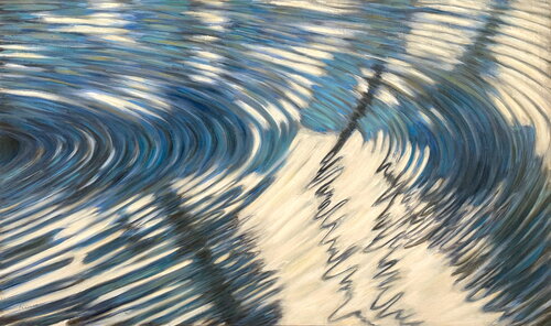 Blue Immersion von Jan Fordyce, Malerei kaufen auf Singulart