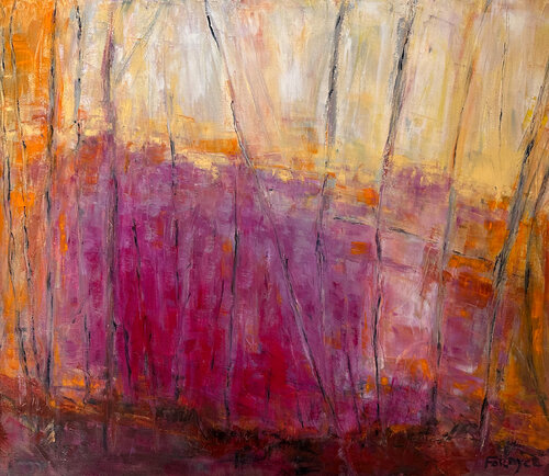 The Warm Edge of Day by Jan Fordyce, Painting for Sale on Singulart