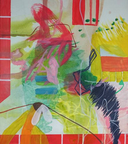 Finding Joy van Wendy Grace, Schilderij te koop op Singulart