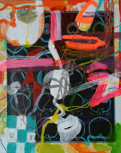 Spoken Words van Wendy Grace, Schilderij te koop op Singulart