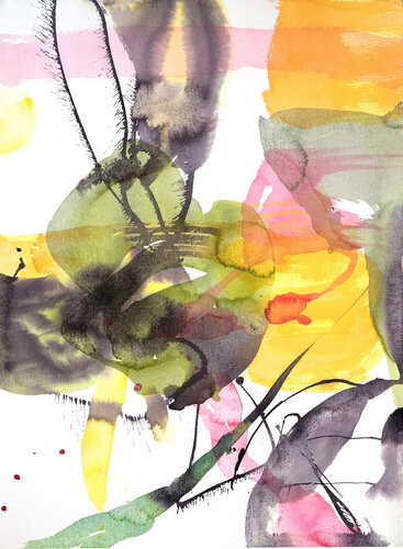 Tear drops on the Fire van Wendy Grace, Schilderij te koop op Singulart