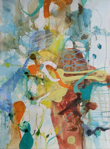 Abundance van Wendy Grace, Schilderij te koop op Singulart