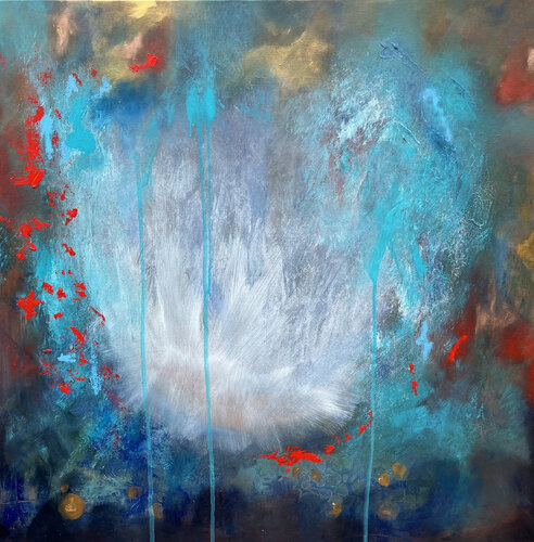 RAIN 3 MONSOON MEMORIES di clare schouten, Pittura in vendita su Singulart