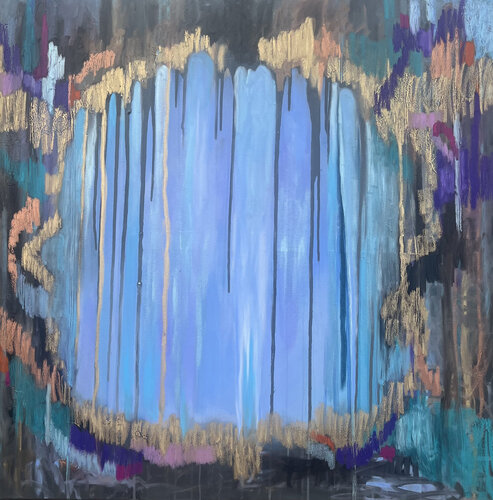 RAIN 7 MONSOON MEMORIES di clare schouten, Pittura in vendita su Singulart