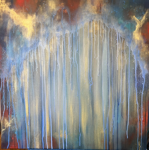 FALL 1 di clare schouten, Pittura in vendita su Singulart