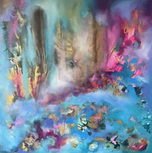 DREAMING NO 4 von clare schouten, Malerei kaufen auf Singulart