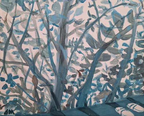 Shadow in May di Ela Mizi, Pittura in vendita su Singulart