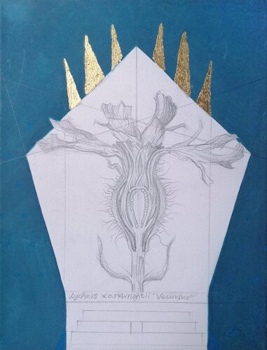 Hierarchy Flower von Ela Mizi, Malerei kaufen auf Singulart